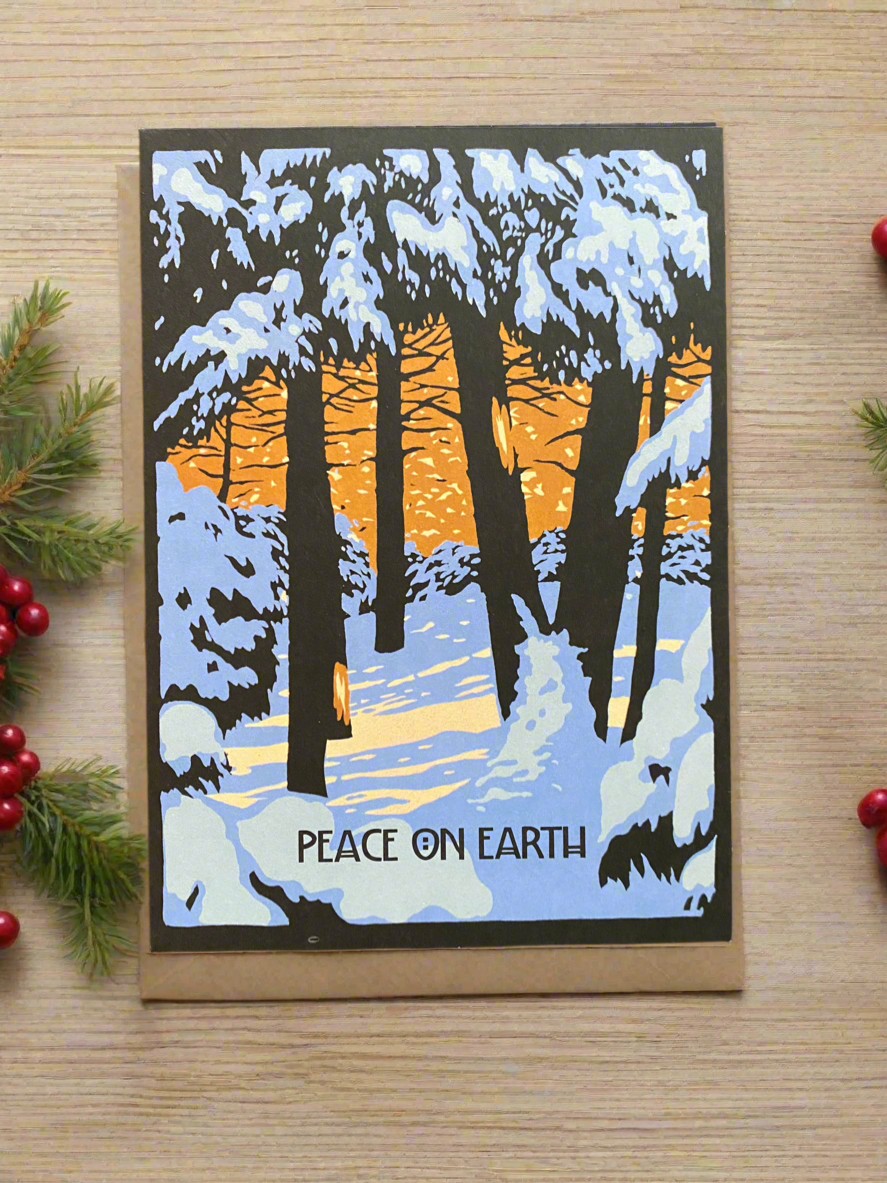 Peace On Earth Holiday Card
