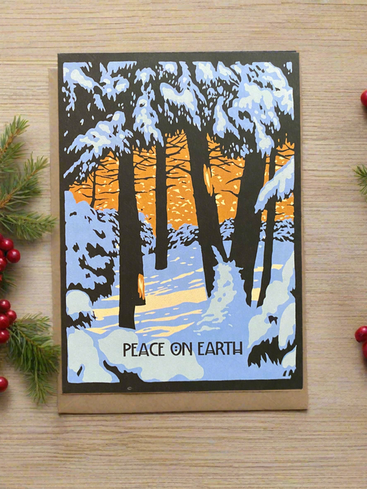 Peace On Earth Holiday Card