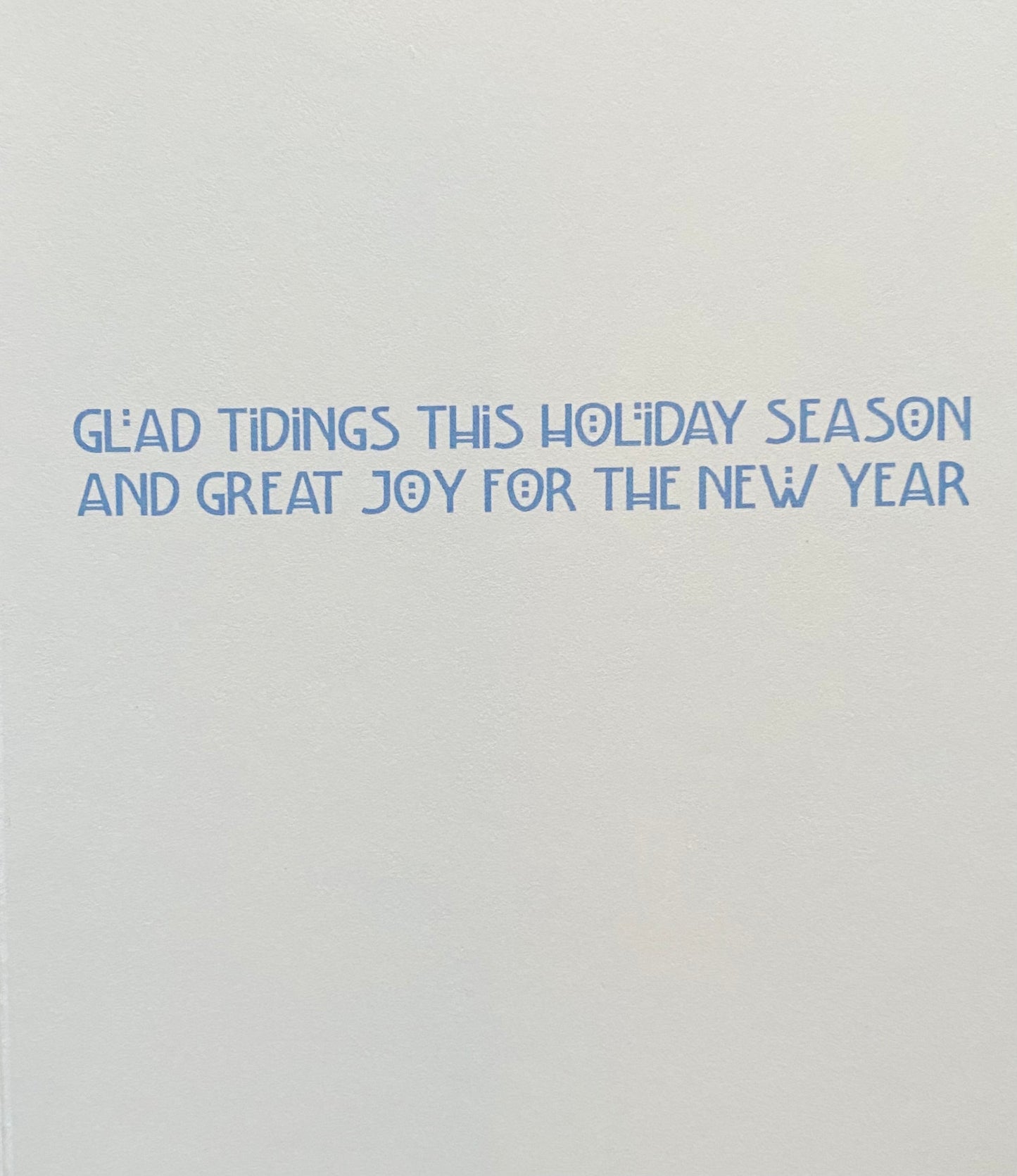 Peace On Earth Holiday Card