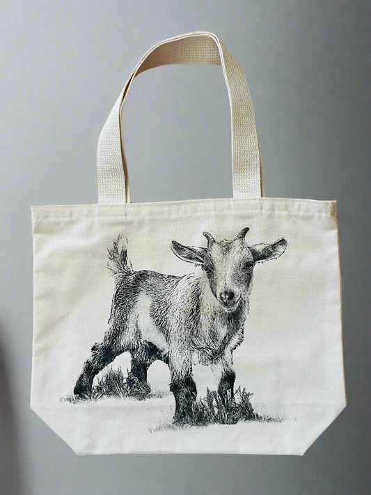 Baby Goat Tote Bag