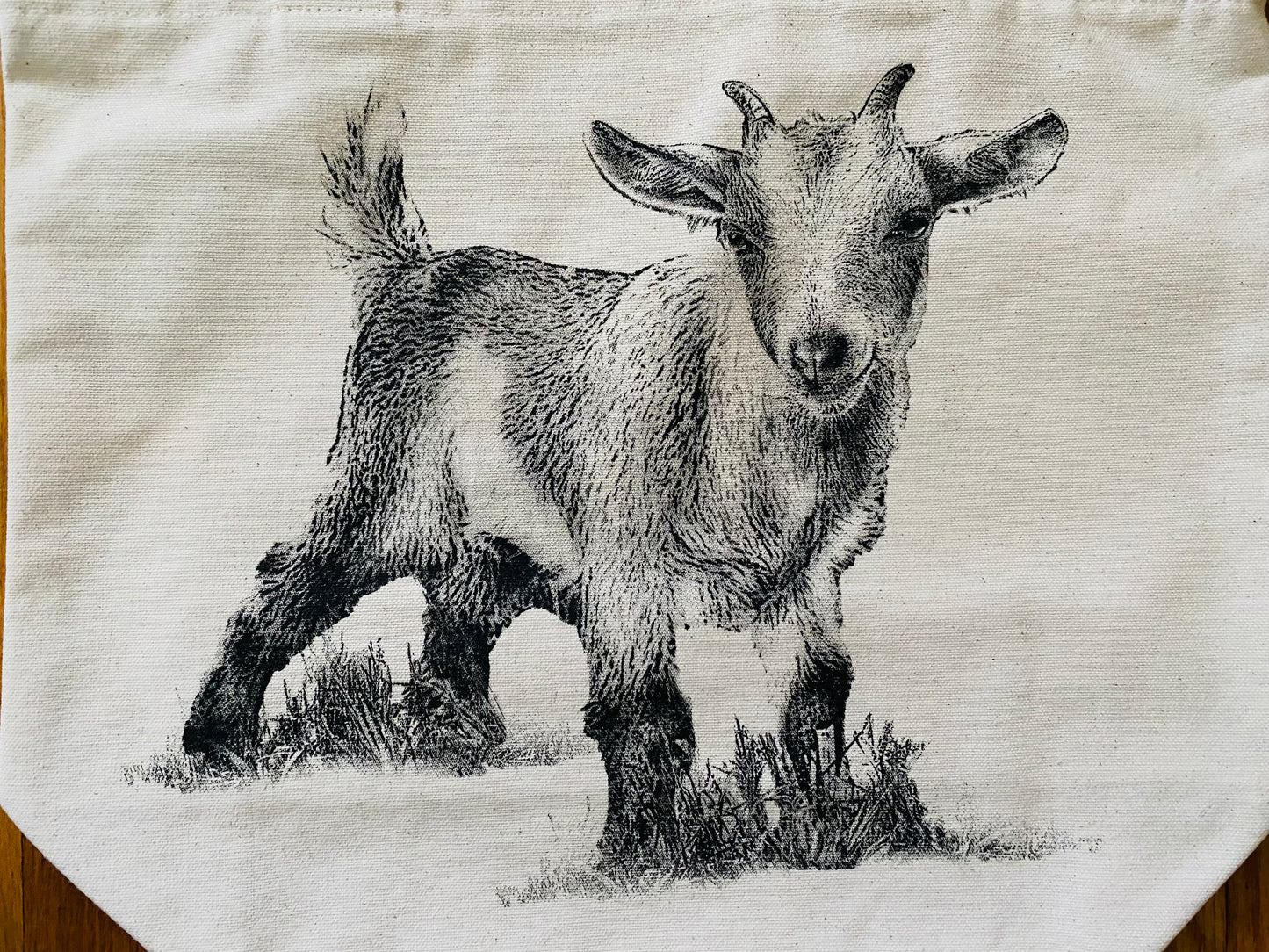 Baby Goat Tote Bag