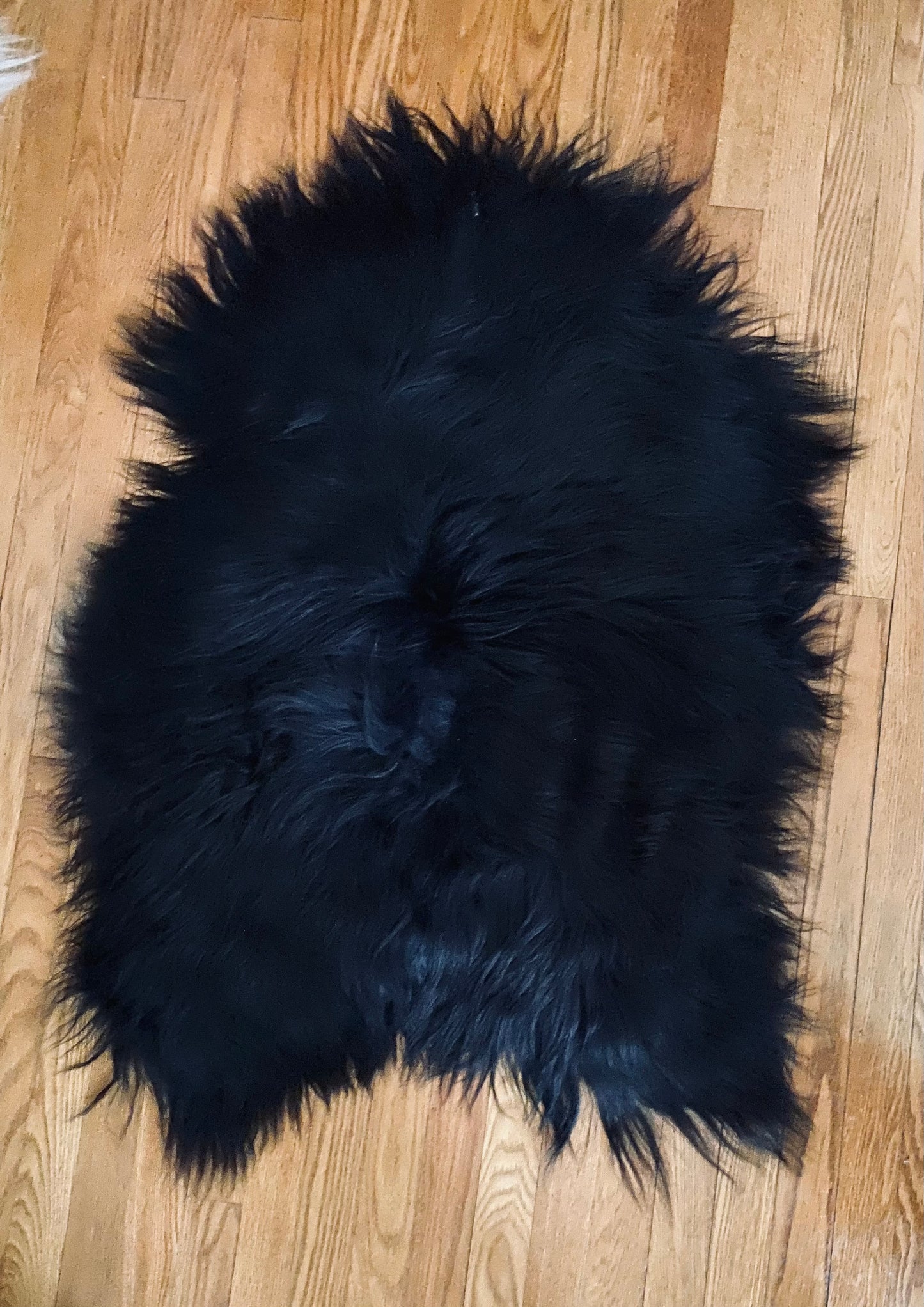 Smol Black Icelandic Sheepskin