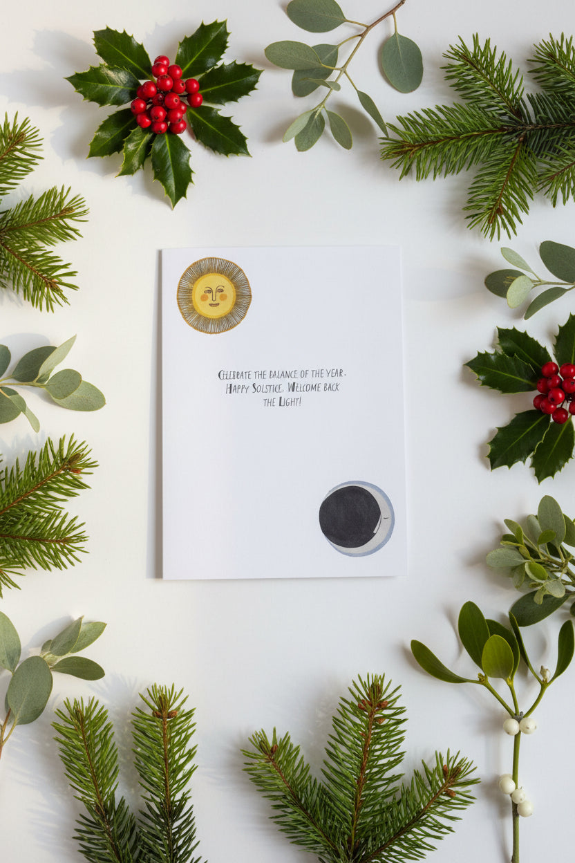 Welome Back The Light! Solstice Card