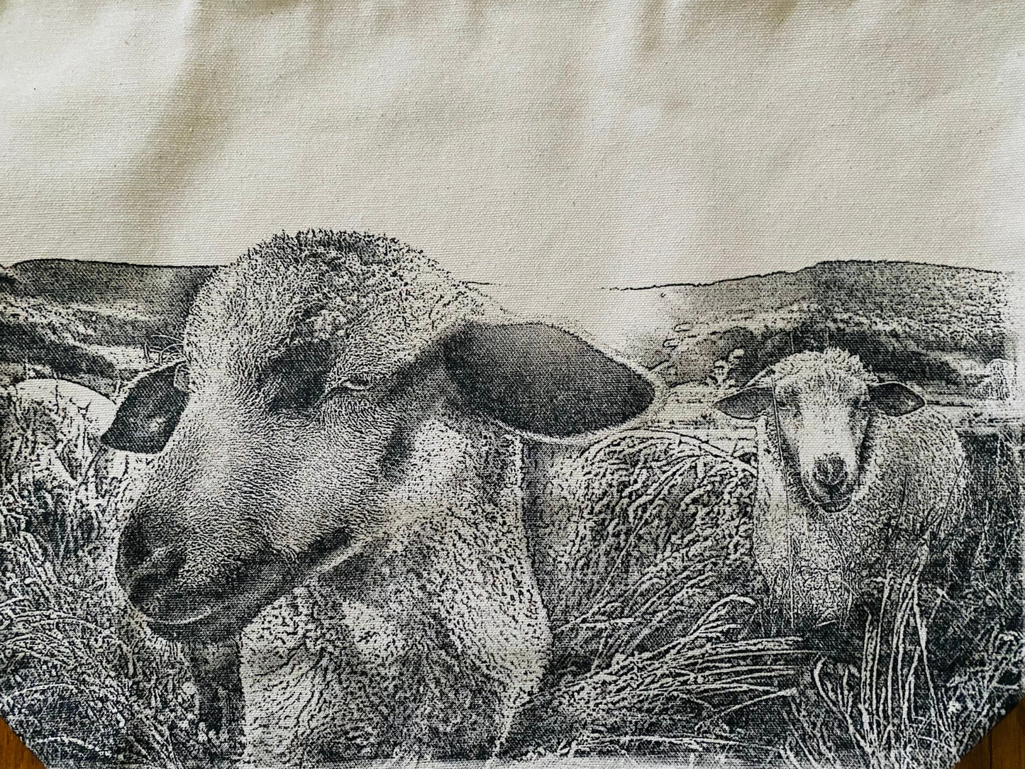 Two Sheep Tote Bag