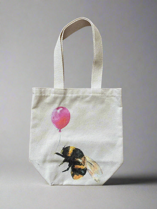 Bee and Balloon Tote Bag