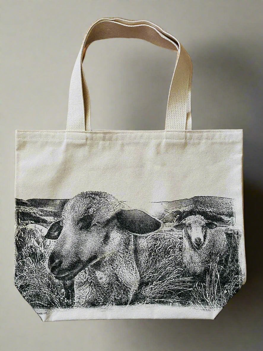 Two Sheep Tote Bag