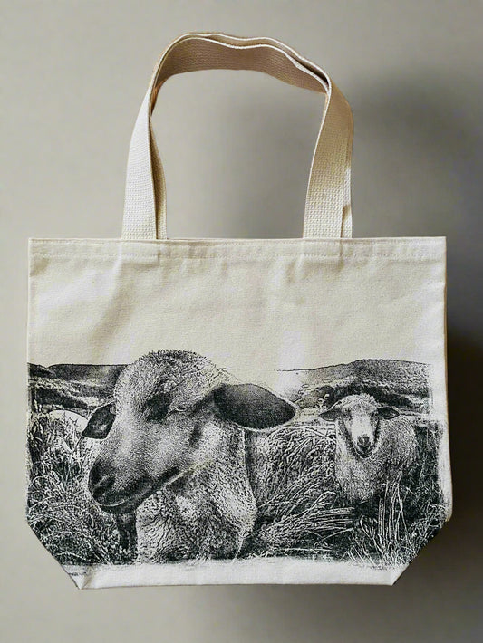 Two Sheep Tote Bag