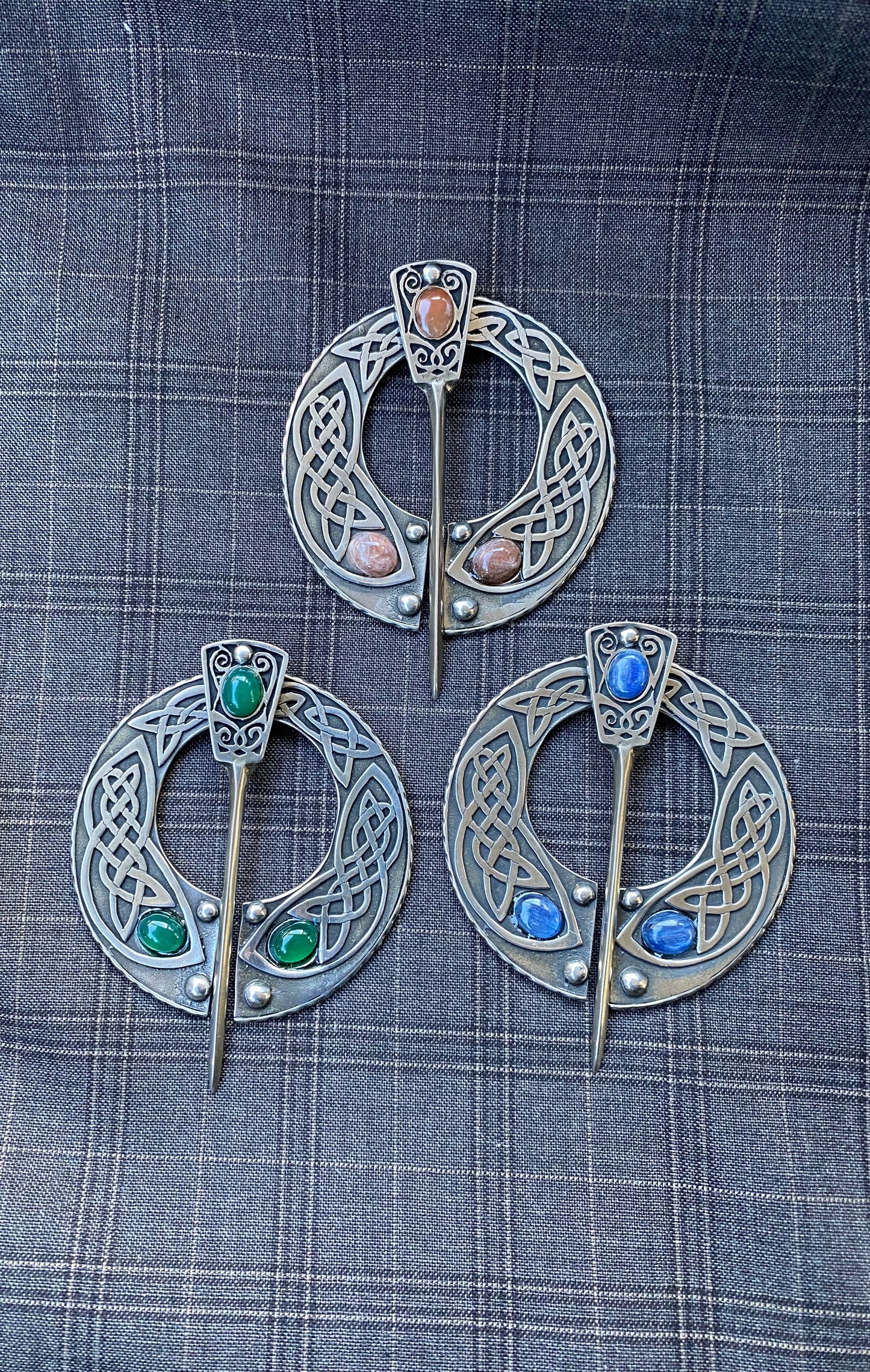 Large Celtic Shawl Pin
