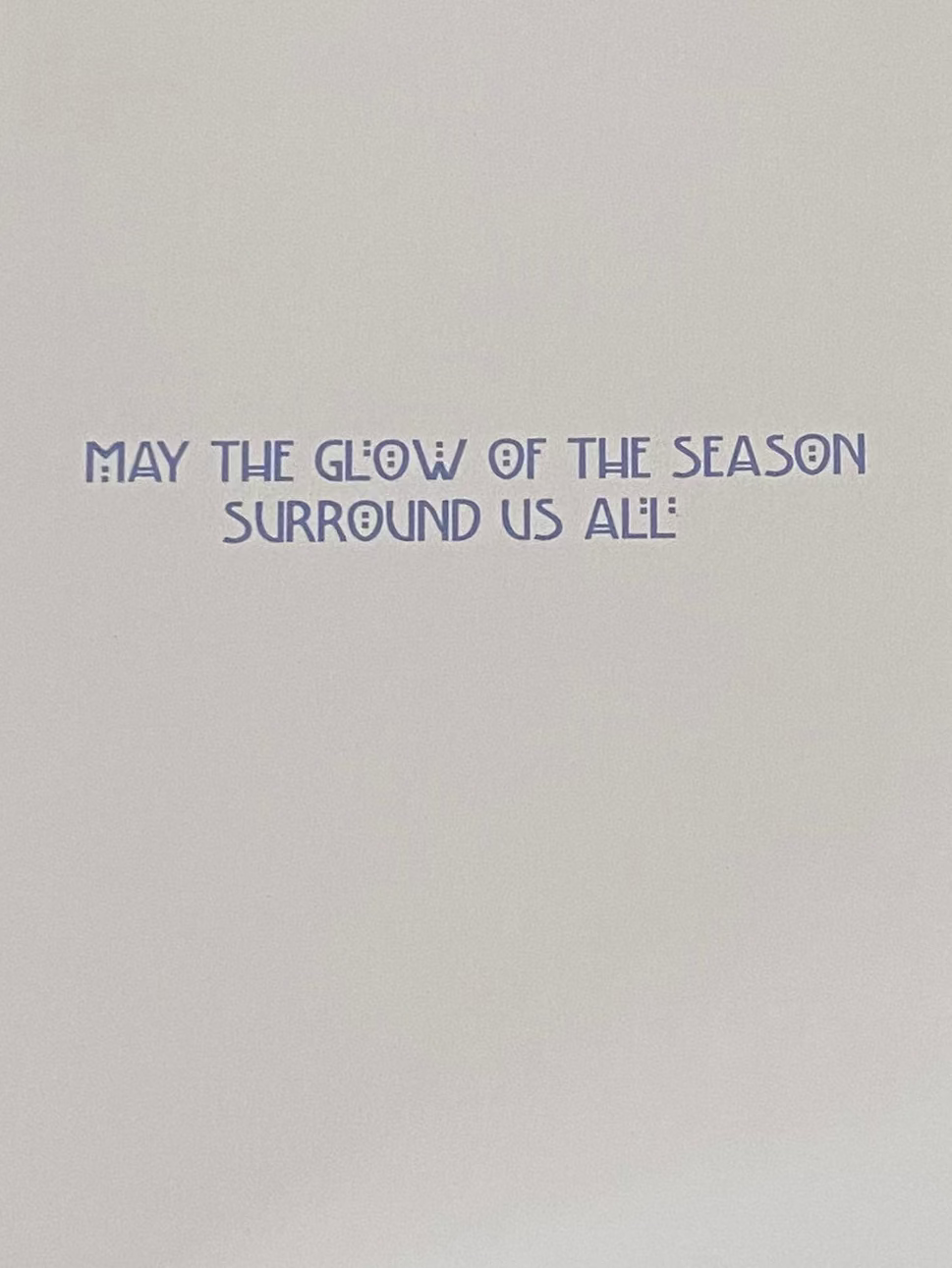 Joyous Noel Christmas Card