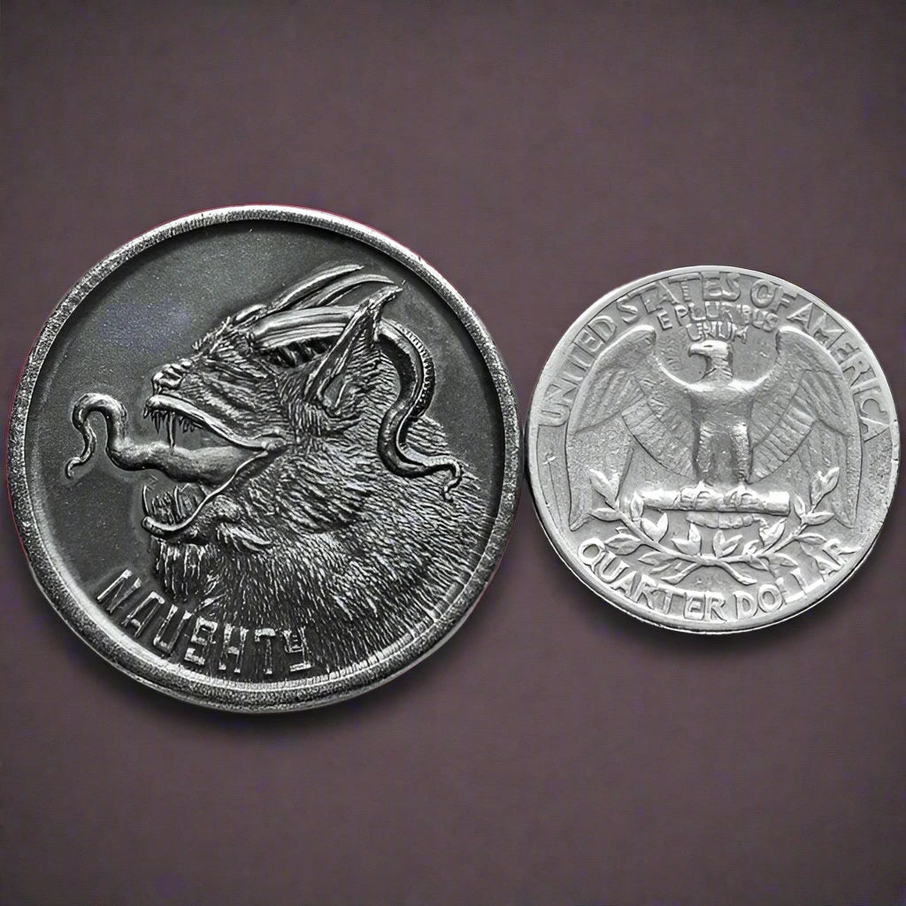 Krampus Decision Maker Coin