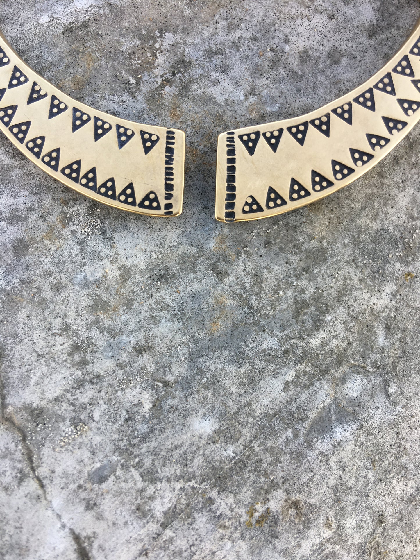 Stamped Shawl Pin