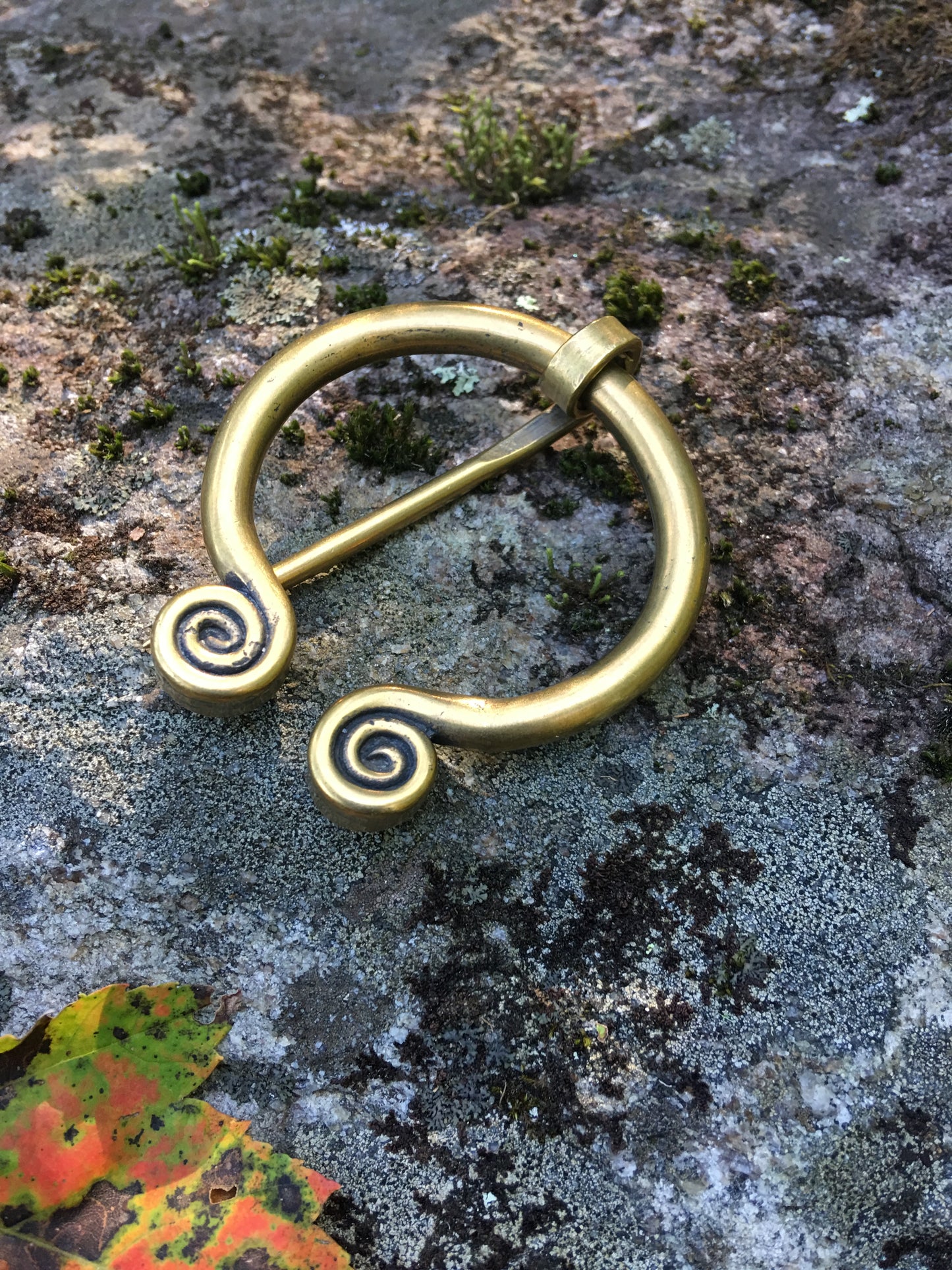 Spiral Penannular Brooch