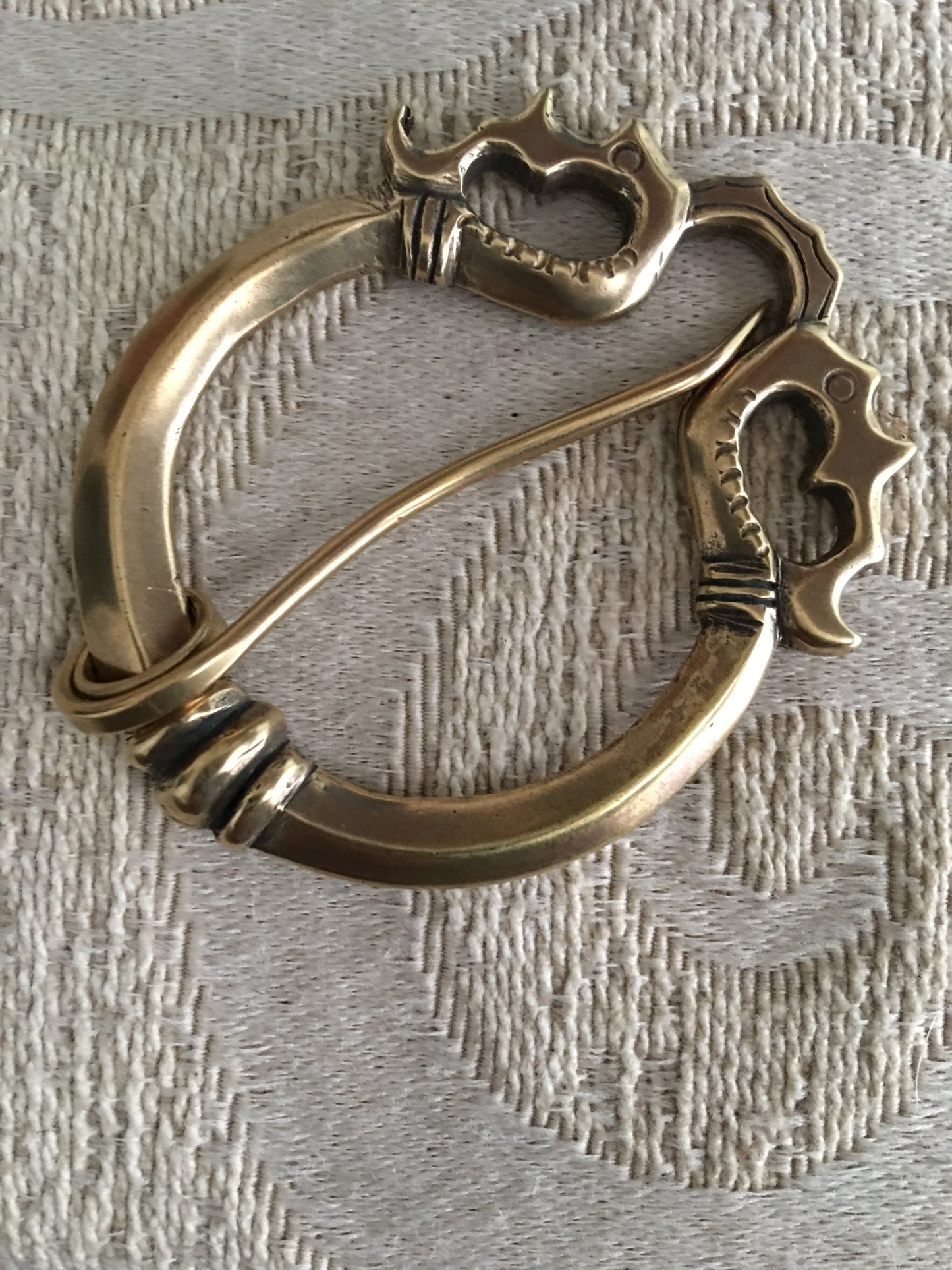 Large Dragon Penannular Brooch