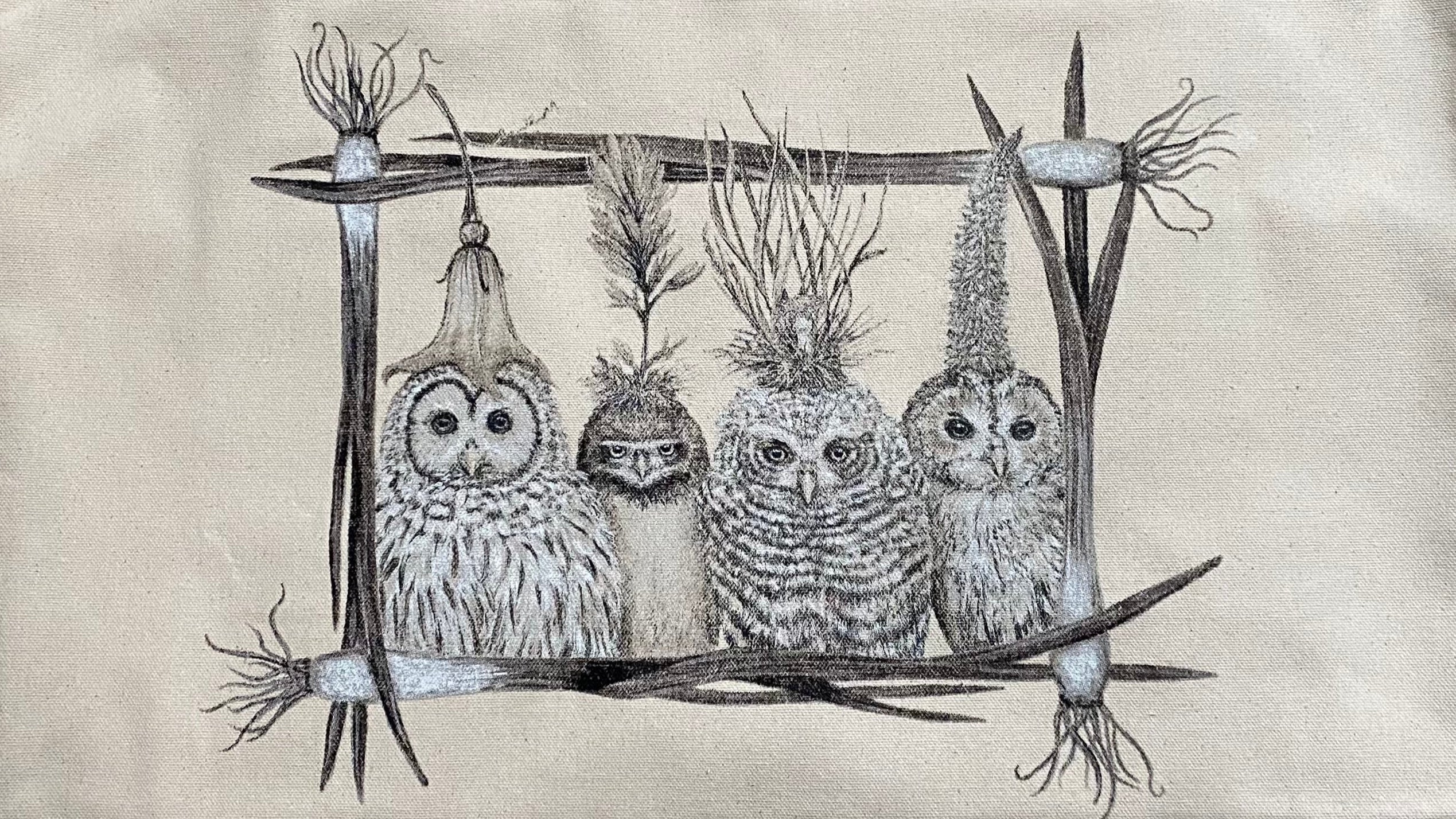 Little Owls Tote Bag