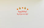 Winter Stars Holiday Card