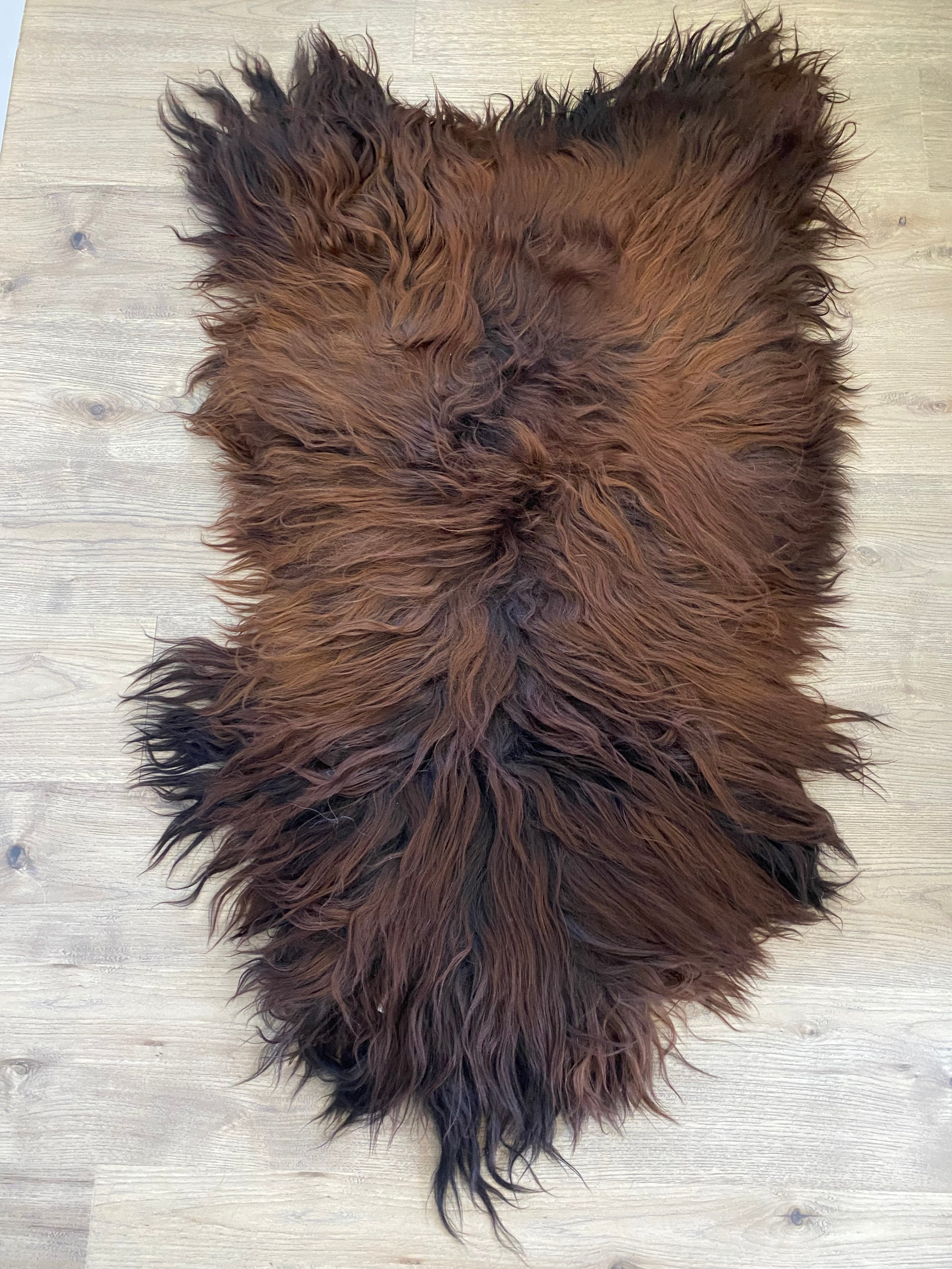 Dark Cinnamon Icelandic Sheepskin
