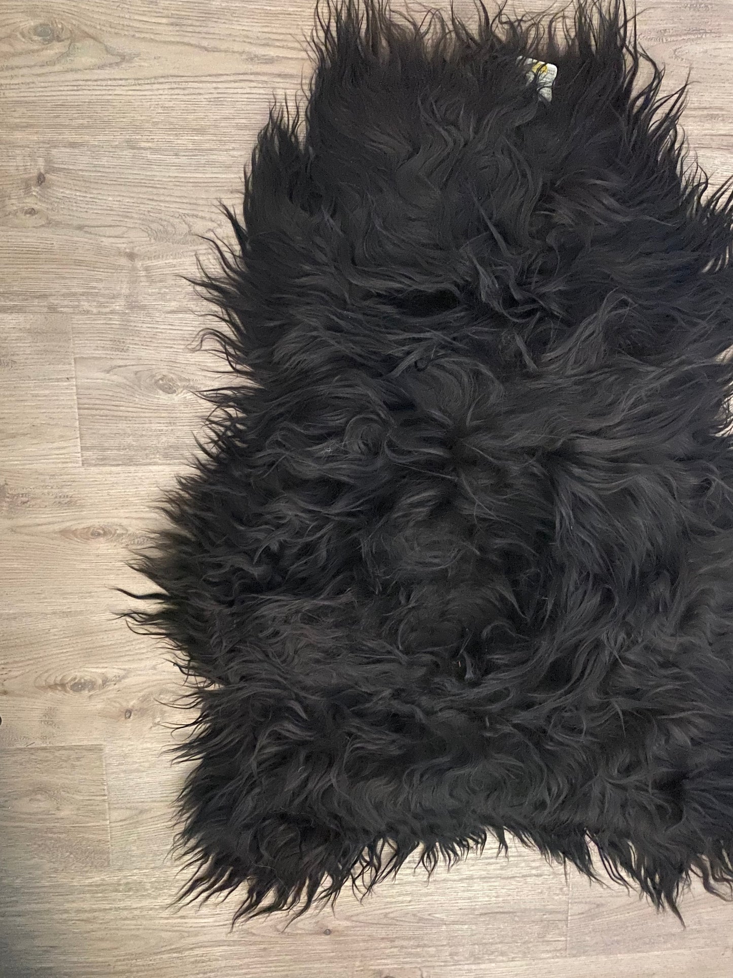 Dark & Stormy Brown Icelandic Sheepskin