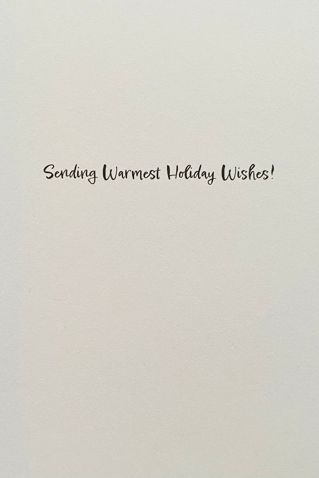 Quiet Night Christmas Card