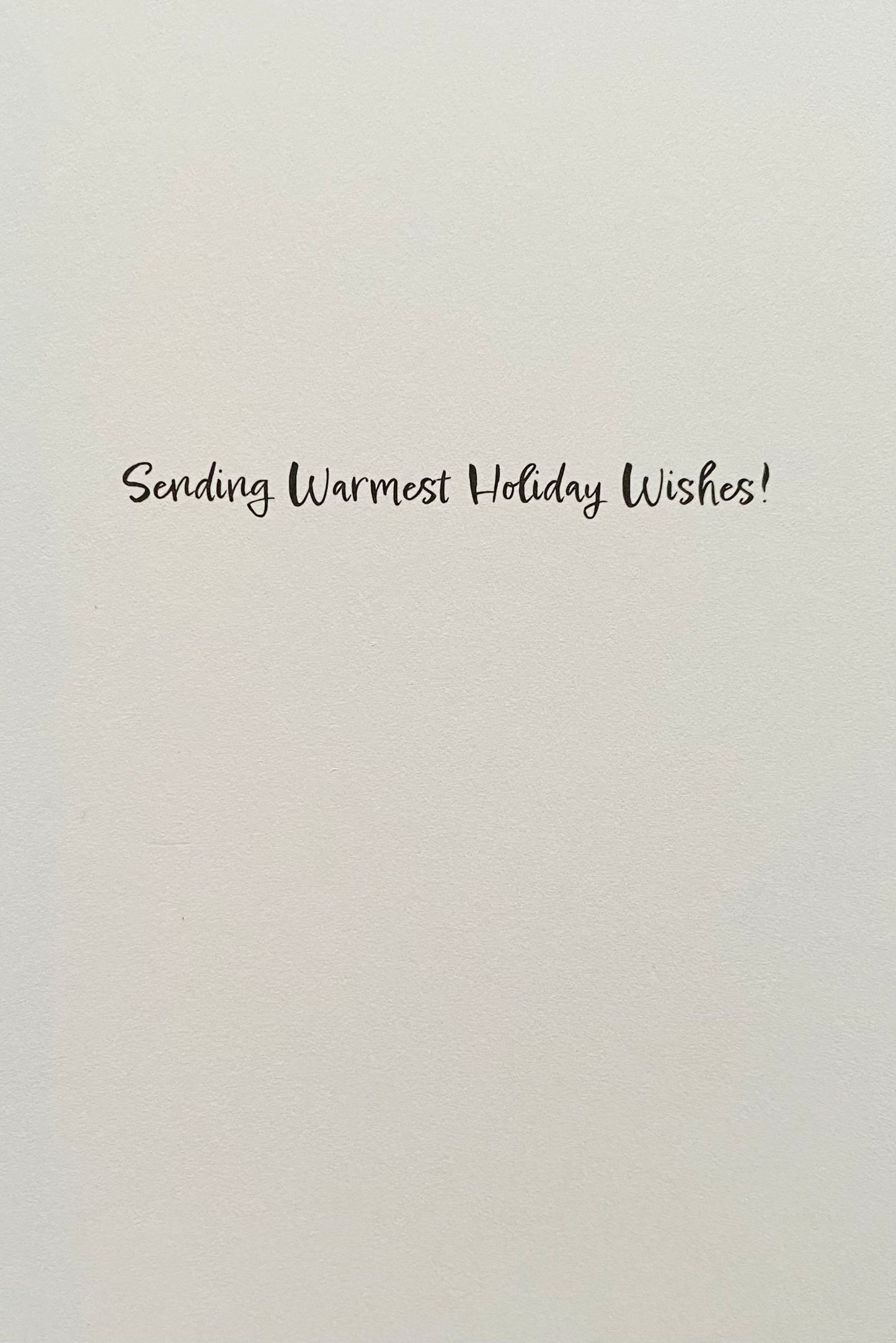 Quiet Night Christmas Card