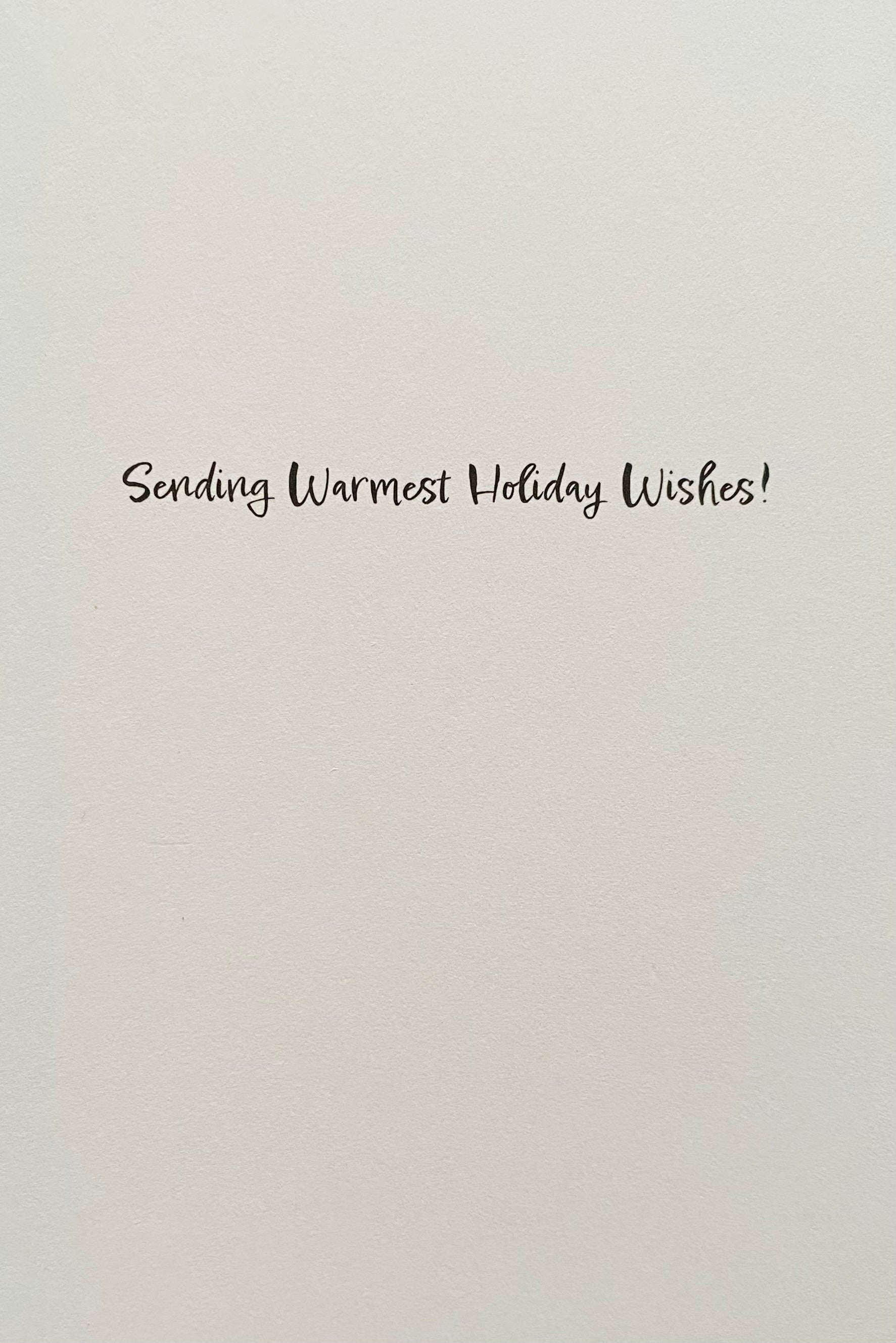 Quiet Night Christmas Card