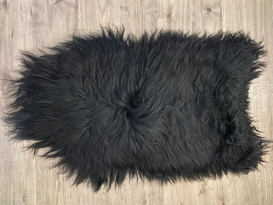 Very Dark Brown Icelandic Sheepskin