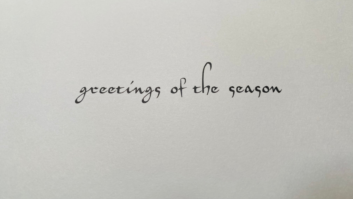 Night Prayer Holiday Card