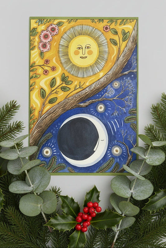 Welome Back The Light! Solstice Card