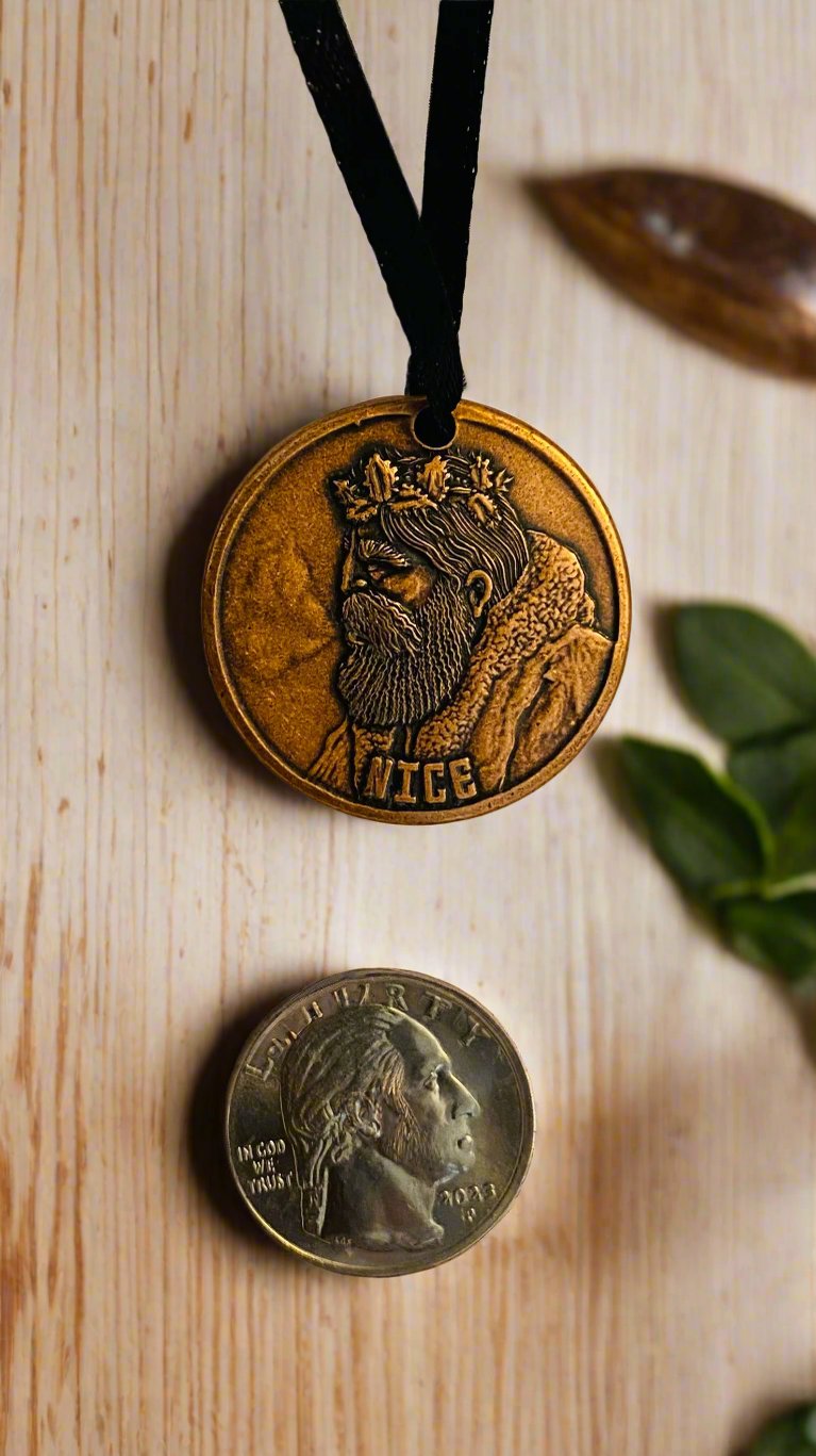 Krampus Coin Ornament