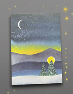 Quiet Night Christmas Card