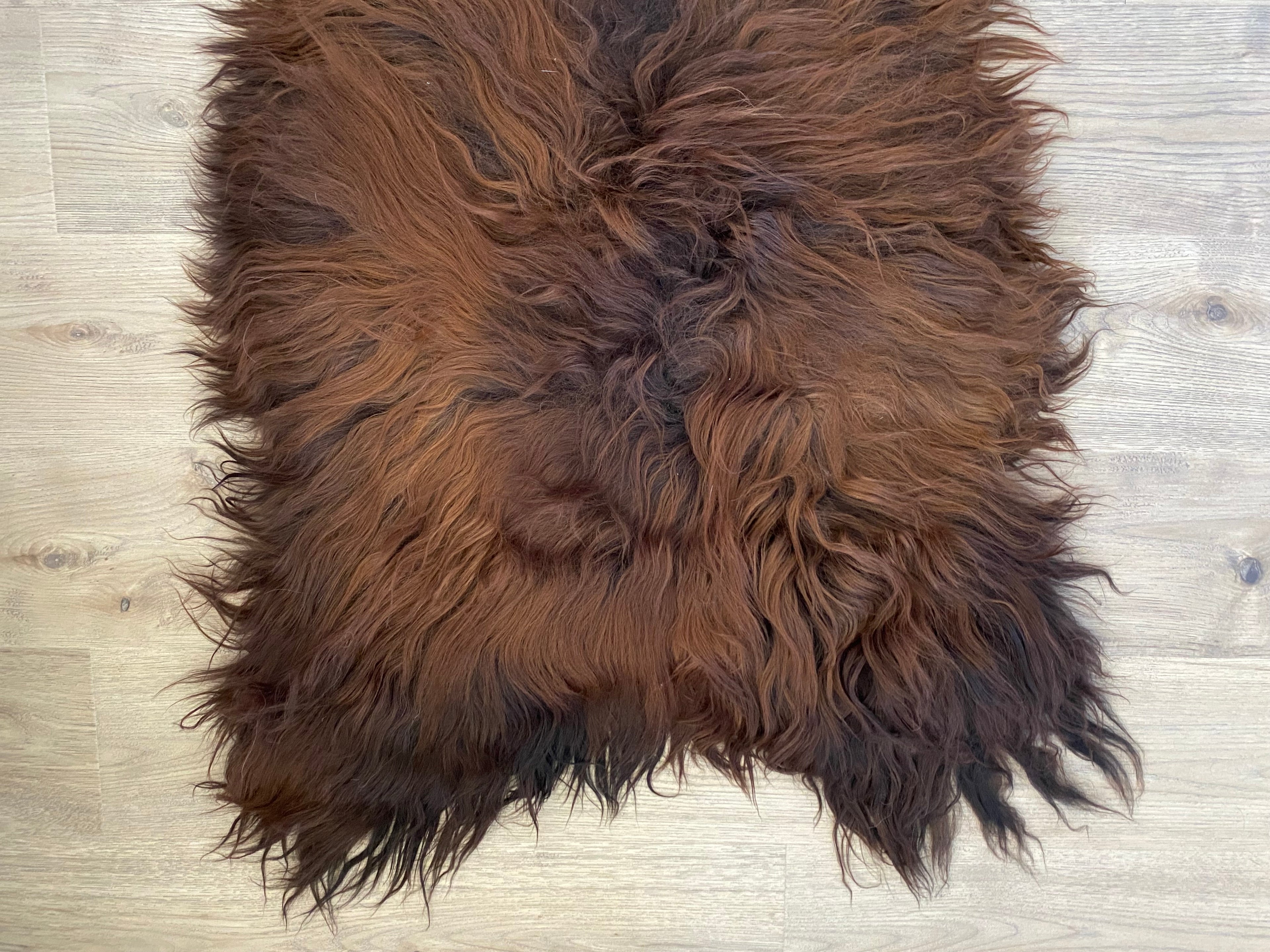 Dark Cinnamon Icelandic Sheepskin