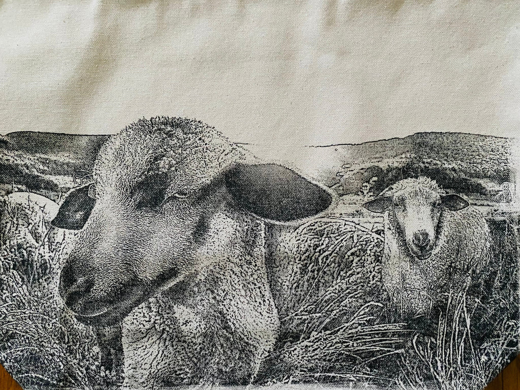 Two Sheep Tote Bag