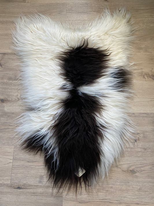 Spotted Brown Icelandic Sheepskin