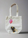 Bee and Balloon Tote Bag