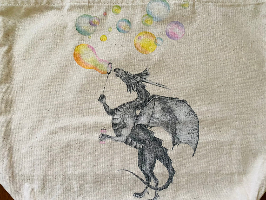 Dragon Tote Bag