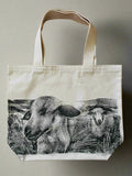 Two Sheep Tote Bag