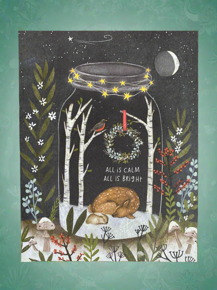 Woodland Holiday Card