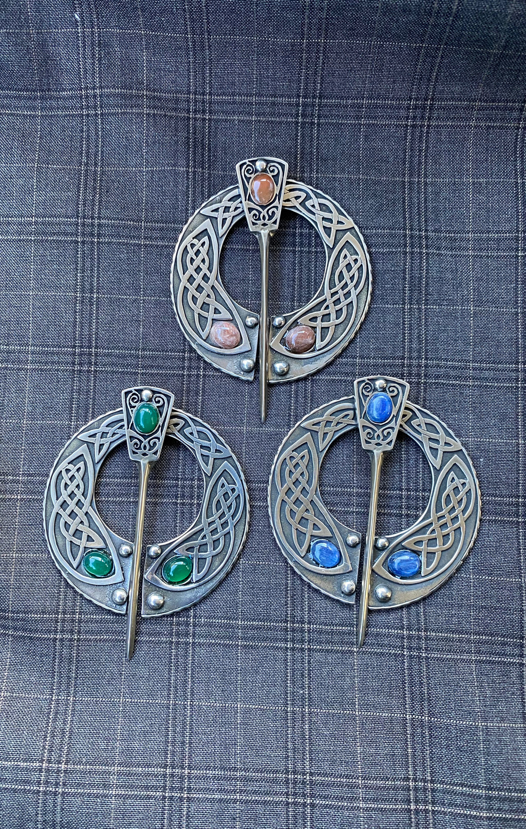 Large Celtic Shawl Pin