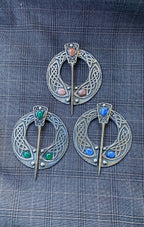 Large Celtic Shawl Pin