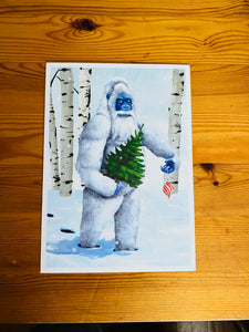 Christmas Yeti