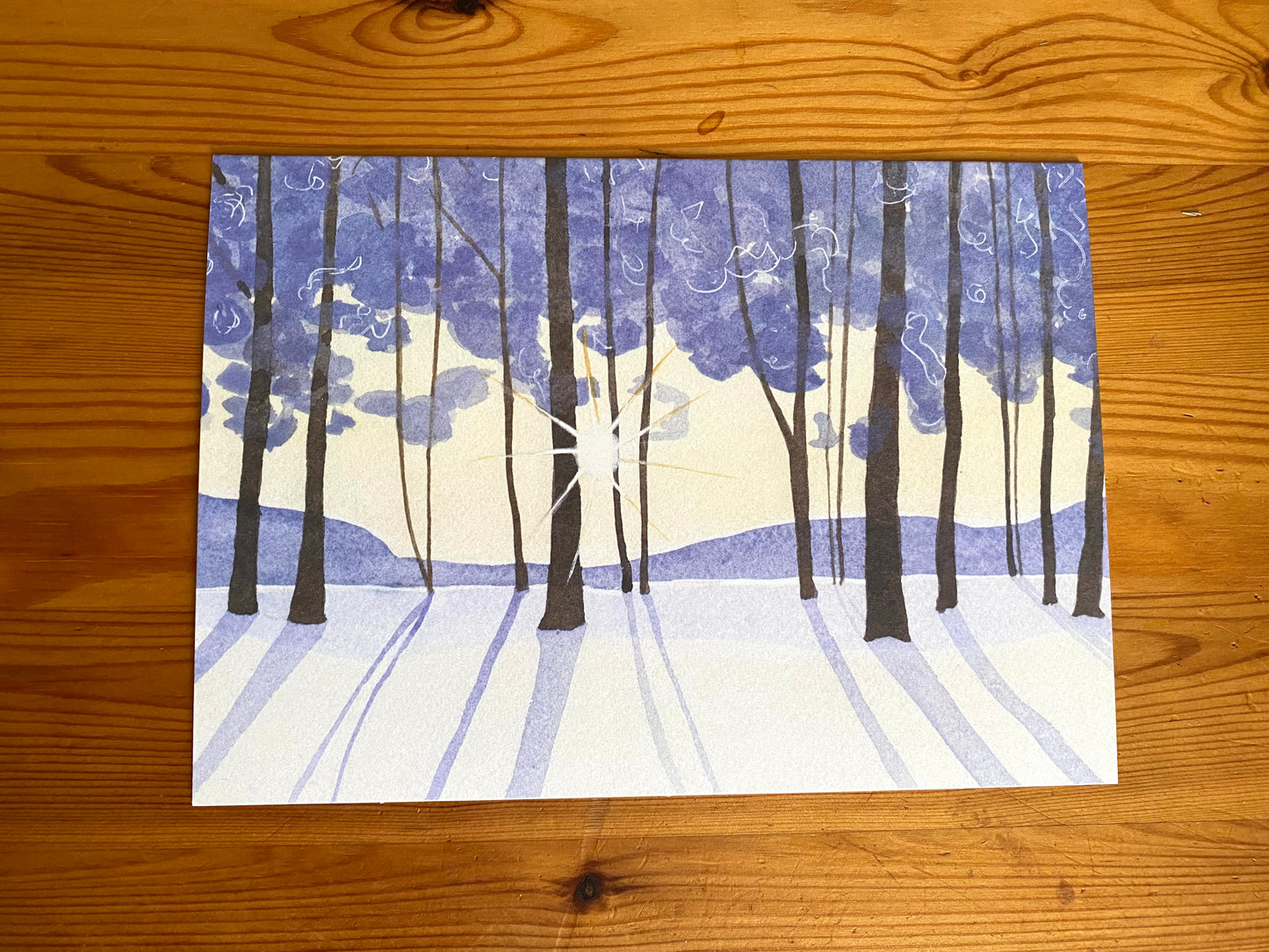Happy Solstice Holiday Card