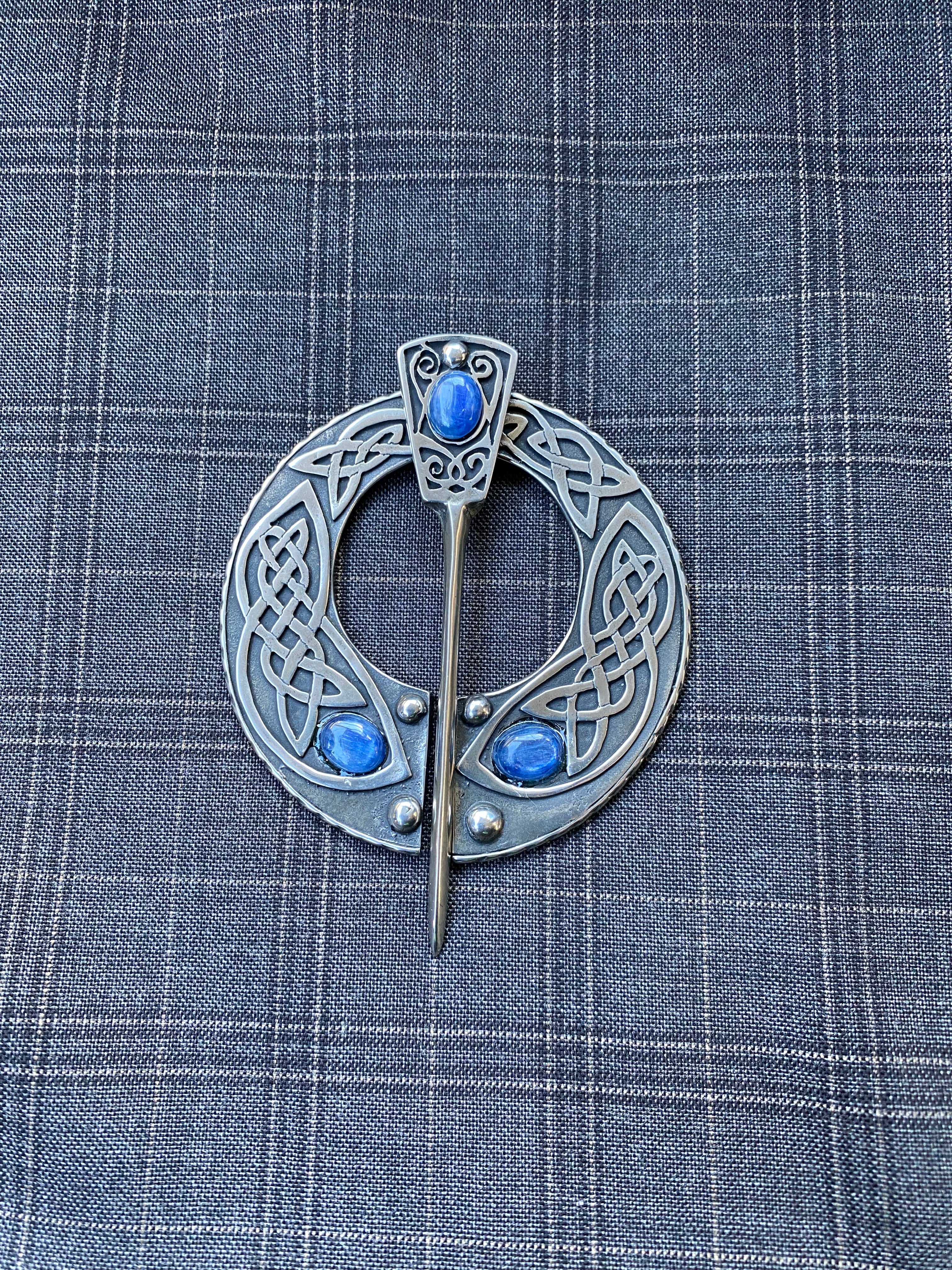 Large Celtic Shawl Pin