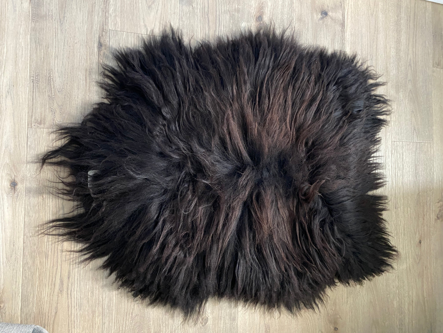 Chocolate Brown Genuine Viking Sheepskin