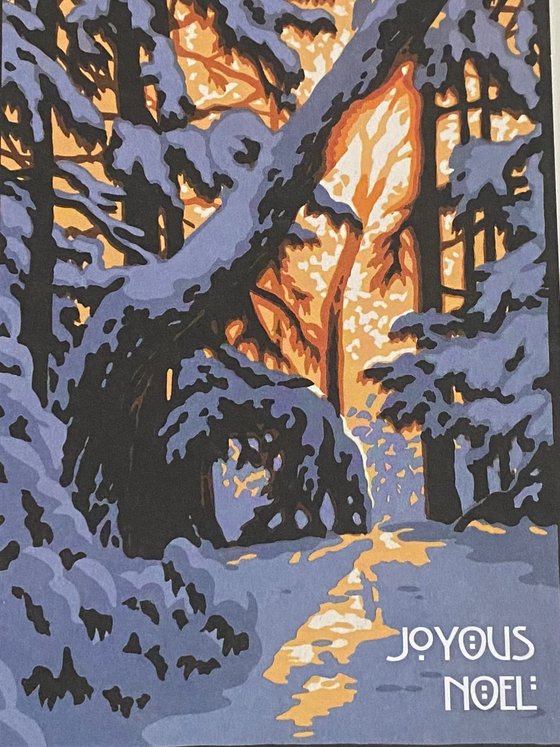 Joyous Noel Christmas Card