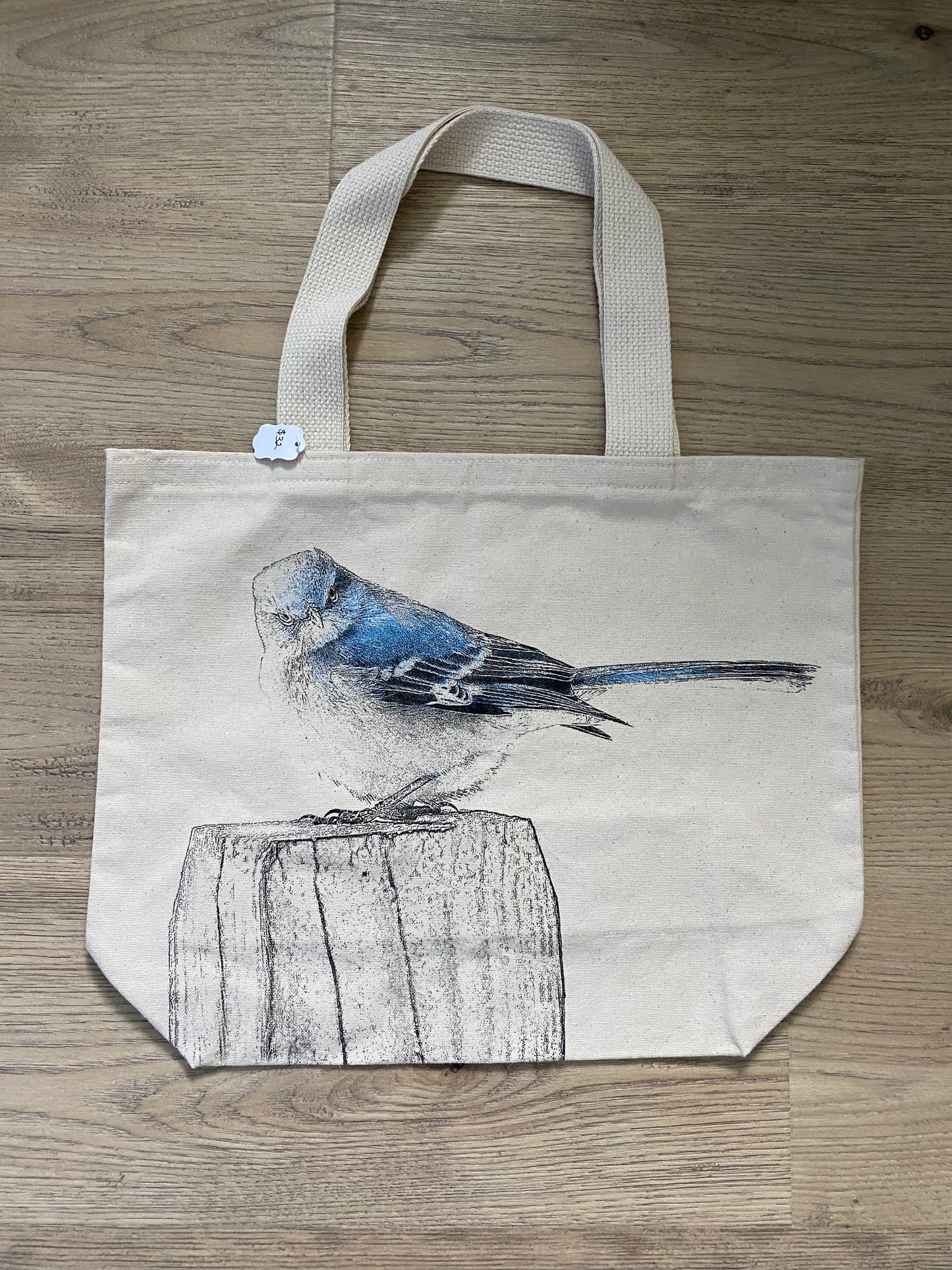 Grumpy Bird Medium Tote Bag