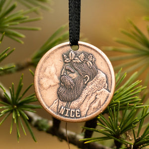 Krampus Coin Ornament