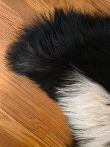 Giant Snuggle Spotted Icelandic Sheepskin