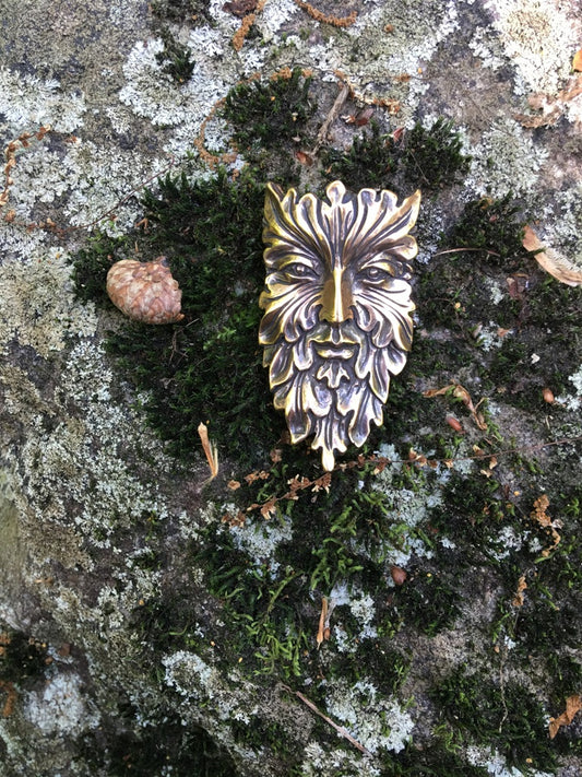 Green Man Pendant