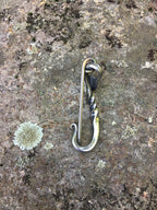 Leaf Fibula Brooch