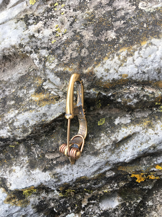 Roman , Viking , Outlander Fibula Shawl Pin