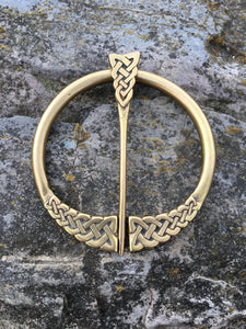 Celtic Knotwork Shawl Pin~large